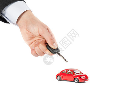保险 购买 租赁 燃料或服务及修理费的玩具汽车和汽车关键概念图片