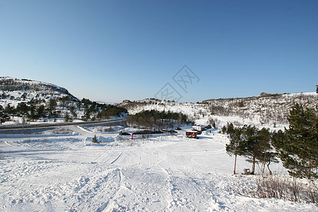 滑雪族雪橇活动越野小径滑雪轨道远足滑雪场灯光活动者图片