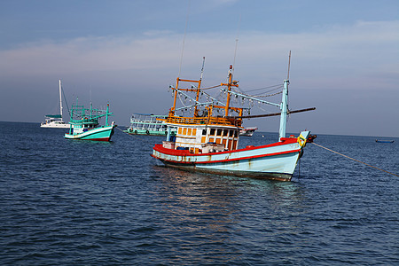 泰国渔船轮船图片