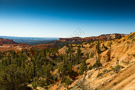 国家公园巨石雷神之锤岩石山脉高原旅行沙漠荒野尖塔观光背景图片