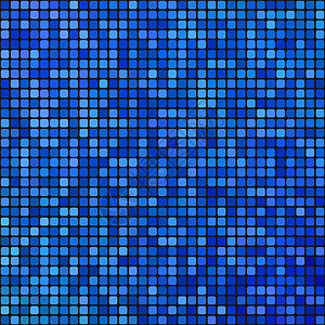 蓝像素混合背景马赛克蓝色装饰科技浴室理念制品电脑数字墙纸背景图片