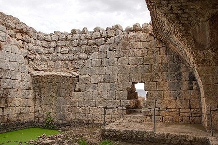 以色列的城堡废墟运动吸引力旅游旅行假期图片