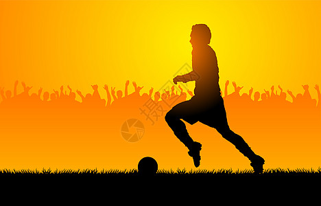 踢足球运动插图惩罚犯规玩家训练比赛乐趣男孩们太阳图片