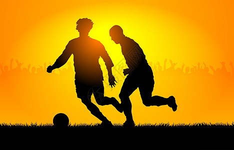 踢足球运动员男人惩罚犯规男孩们竞赛太阳玩家乐趣能力图片