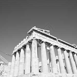 希腊的历史雅典旧建筑和历史纪念碑宗教地标考古学纪念馆集市柱子剧院文化石头图片