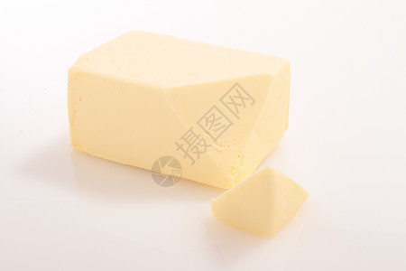 黄油块黄油面包奶油状奶制品食物图片