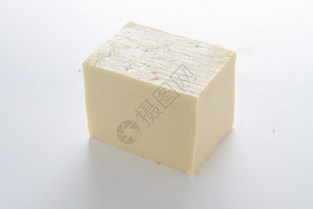 干酪手工艺人奶制品圆形白色食品背景图片