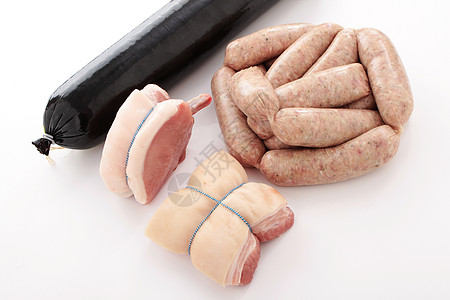 猪肉肉选择猪肉布丁黑色香肠食物屠夫图片