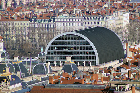 里昂歌剧院城市音乐阳台历史性房子剧院全景窗户雕塑歌剧院图片
