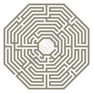 矢量马兹入口灰色概念出口谜语小路领导路线困惑迷宫背景图片