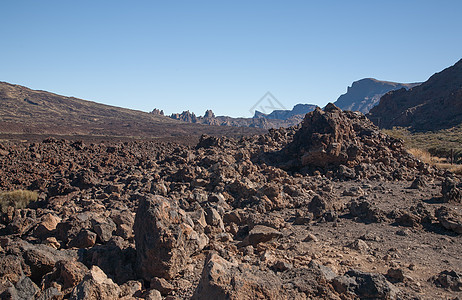 迭代特涅里腓卡纳里亚火山景观城市山脉场景公园爬坡顶峰国家岛屿岩石地形图片