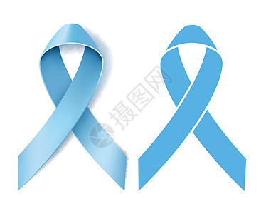 前列腺癌丝带认识蓝色徽章前列腺疾病宽容仪式织物丝绸活动协会背景图片