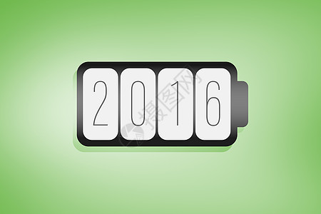 新年图形的复合图像Name插图绿色计算机绘图庆典背景图片