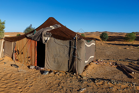 莫罗科州萨哈拉的贝都因人帐篷图片