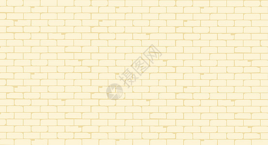 白漆砖墙海报黄色卡片风化插图绘画砖块图片