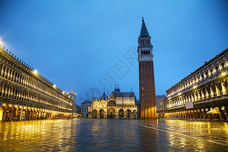 威尼斯圣马尔科广场广场建筑学吸引力地方旅行城市地标图片