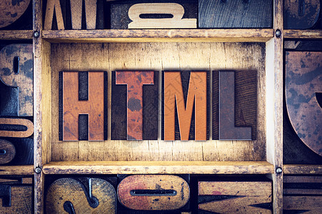 HTML 概念性印记类型背景图片