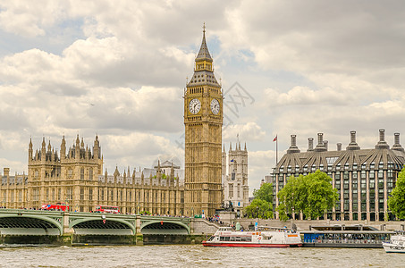 威斯敏斯特宫 议会众议院 伦敦地标首都王国纪念碑政治场景英语建筑景观旅行图片