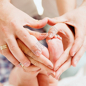 amp  39 双脚掌握在父母手中父亲身体压痛孩子生活婴儿手指童年新生棕榈图片