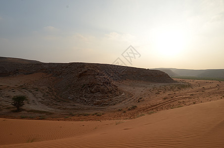 明亮沙漠背景图片