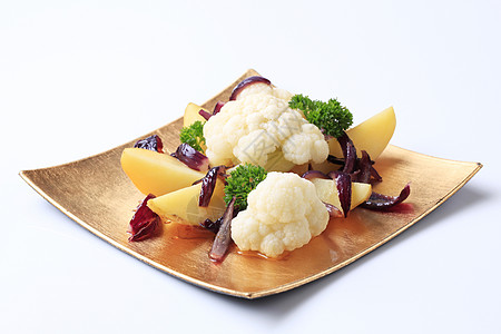 蔬菜配套设备饮食洋葱食物小菜健康饮食午餐小吃菜花楔子土豆图片
