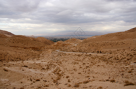 基督教在Judean沙漠旅行旅游游客图片