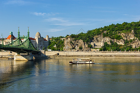 穿越布达佩斯多瑙河访问城市首都旅游景观旅行建筑学建筑物自由天空图片