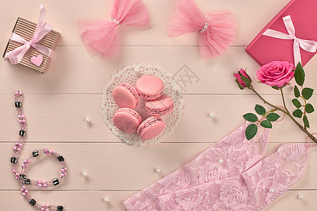 包头妇女必需品 时装新娘粉红套礼物生活配件香草粉色手套女士创造力展示婚姻图片