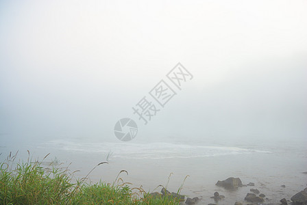 河流蓝色流动溪流荒野场景太阳季节生态木头石头图片