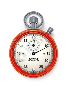 典型的秒表计时器竞赛柜台跑表时间圆圈黑色白色乐器运动图片