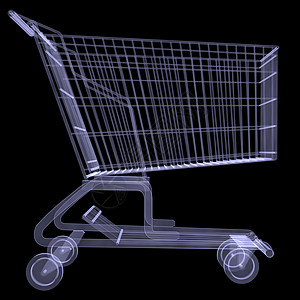 购物车X光财务零售x射线营销销售市场车轮黑色购物家庭背景图片