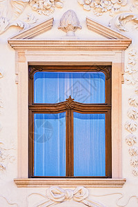 窗户房子石膏板窗扇玻璃建筑学工作公寓建筑镂空窗框图片