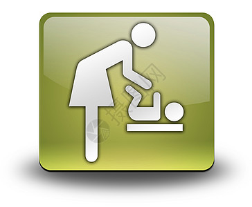 图标按钮立方图婴儿变化插图洗手间纸尿裤文字标识尿布贴纸纽扣苗圃卫生间图片