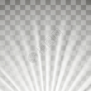 模糊的太阳射线圆圈微光条纹光束火花辉光辐射强光魔法收藏图片