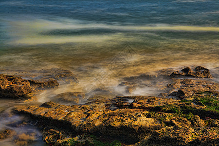 大西洋海洋波浪海浪海岸线旅行蓝色海景碰撞泡沫风景海岸沿海图片