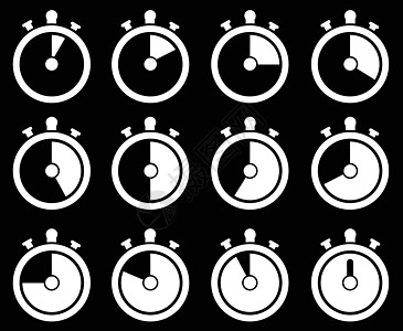 计时器图标仪器二手手表分针计算机时间跑表图片