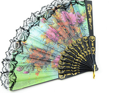中国手风扇配饰文化折叠风格装饰框架扇子图片