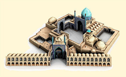 伊朗伊斯法罕国王清真寺图片