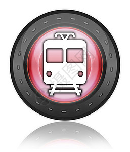 图标按钮图形培训大规模过境乘客车皮象形纽扣旅行徽标货车货物火车标识图片