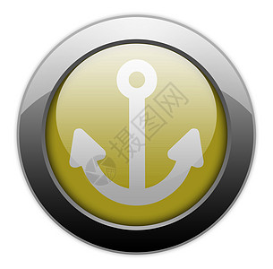 图标 按钮 立方图纽扣文字徽标船舶海洋锚点插图水手指示牌象形图片