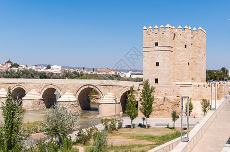 西班牙科尔多瓦的卡拉哈拉塔旅行建筑学堡垒历史性历史建筑城市石头景观地标图片