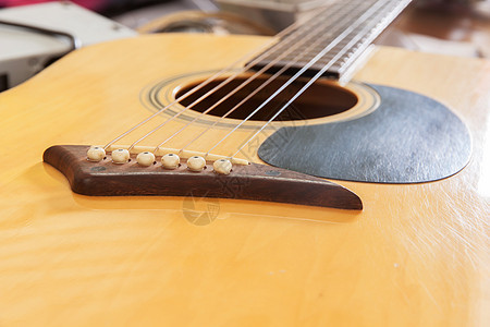 架桥音响吉他金属护板木板歌曲音乐会焦点音乐家娱乐细绳爱好和弦高清图片素材