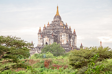 缅甸巴甘的阿南达寺庙旅游神社遗产文化宝塔旅行佛塔世界建筑学宗教图片