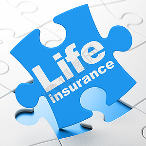 保险概念 拼图背景人寿保险金融安全生活被保险人解决方案合同风险政策游戏成功图片