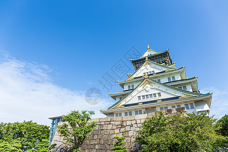 传统大阪城堡图片