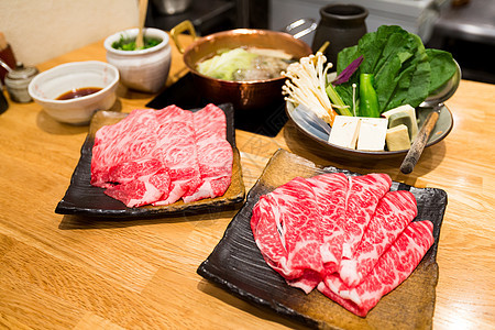 日本热锅营养美食家庭大豆豆腐饮食午餐传统盘子用餐图片