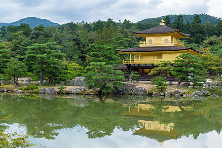 京都-日本黄金馆(Kinkakuji)图片