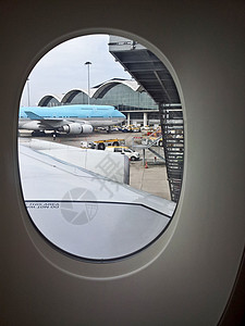 吉隆坡机场停车场停泊空气行李国际加载航空公司货物客机围裙呼吸道运输背景