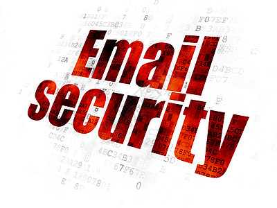 数字背景上的保护概念电子邮件安全裂缝别针政策财产屏幕监视器保卫展示密钥监护人图片