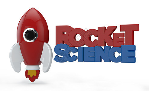 3D 铸成一枚红色 有火焰的象征性火箭空白玩具车辆窗户卫星科学飞行蓝色星星星系图片